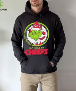 Grinch I Hate People But I Love My Kansas City Chiefs Shirt