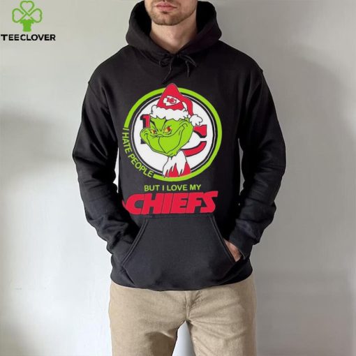 Grinch I Hate People But I Love My Kansas City Chiefs Shirt