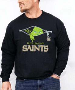 Grinch I Have People But I Love My Saints Shirt