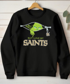 Grinch I Have People But I Love My Saints Shirt