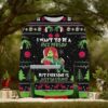 Grinch All I Need Is Jagermeister It Is Too Peopley Outside Ugly Christmas Sweater
