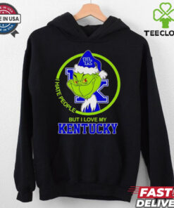 Grinch I hate people but I love my Kentucky Wildcats hoodie, sweater, longsleeve, shirt v-neck, t-shirt