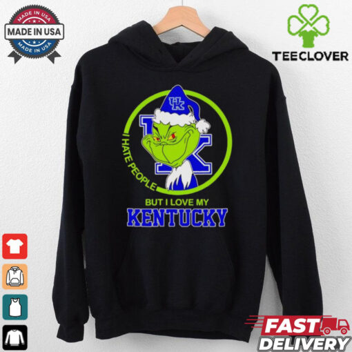 Grinch I hate people but I love my Kentucky Wildcats hoodie, sweater, longsleeve, shirt v-neck, t-shirt