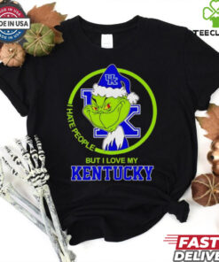 Grinch I hate people but I love my Kentucky Wildcats hoodie, sweater, longsleeve, shirt v-neck, t-shirt