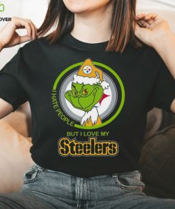 Grinch I hate people but I love my Steelers hoodie, sweater, longsleeve, shirt v-neck, t-shirt