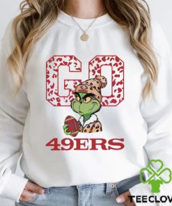 Grinch Leopard Go 49ers Football Shirt