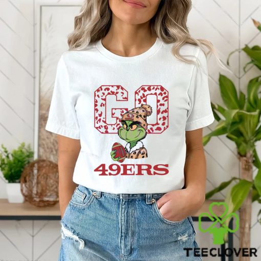 Grinch Leopard Go 49ers Football Shirt