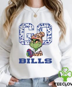 Grinch Leopard Go Bills Football Shirt