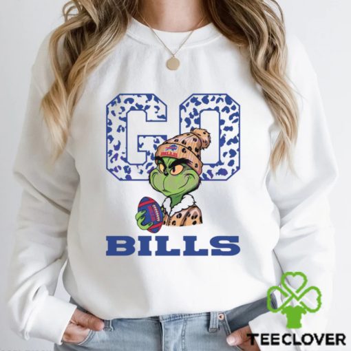 Grinch Leopard Go Bills Football Shirt