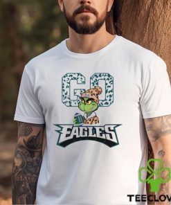 Grinch Leopard Go Eagles Football Shirt