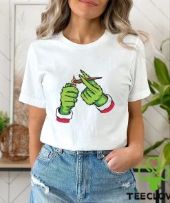 Grinch Lighting Cannabis Shirt