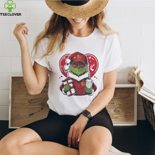 Grinch Love Delivered Usp With A Wink Valentine’s Day T Shirt