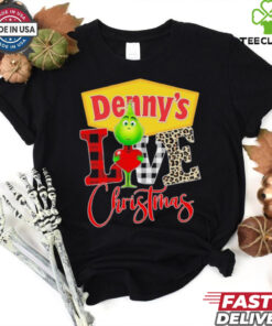 Grinch Love Denny’s Christmas Shirt