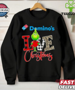 Grinch Love Domino’s Christmas Shirt 1 Grinch Love Domino’s Christmas Shirt