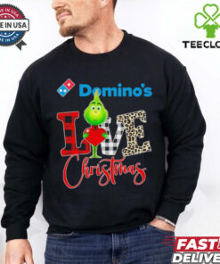 Grinch Love Domino’s Christmas Shirt 3 Grinch Love Domino’s Christmas Shirt