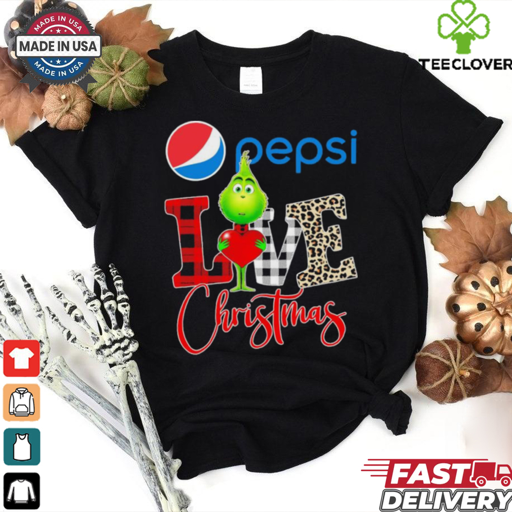Grinch Love Pepsi Christmas Shirt Grinch Love Pepsi Christmas Shirt
