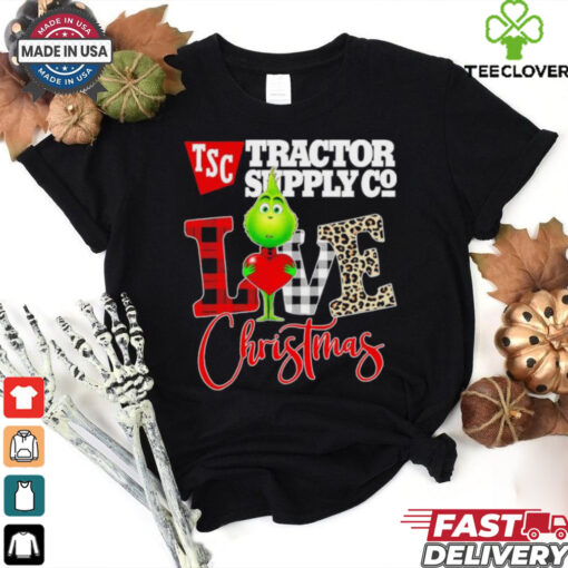 Grinch Love TSC Tractor Supply Co Christmas Shirt