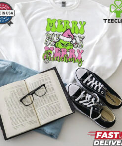 Grinch Merry Christmas Funny Christmas Tees shirt
