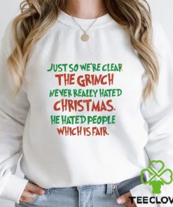 Grinch Merry Christmas Quotes Shirt 3 Grinch Merry Christmas Quotes Shirt