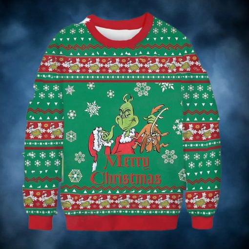 Grinch Merry Christmas Ugly Christmas Sweater Gift For Family