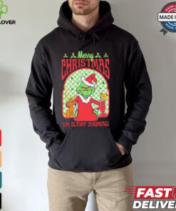Grinch Merry Chrsitmas Ya Ilthy Animal Grinchmas shirt