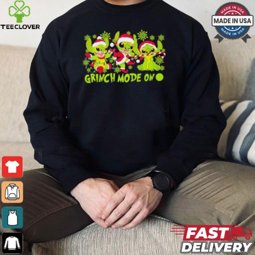 Grinch Mode On Christmas 2024 cute shirt
