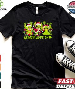 Grinch Mode On Christmas 2024 cute shirt