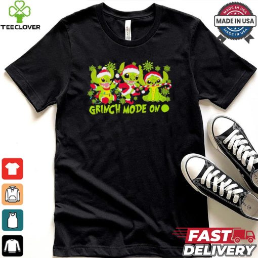 Grinch Mode On Christmas 2024 cute shirt
