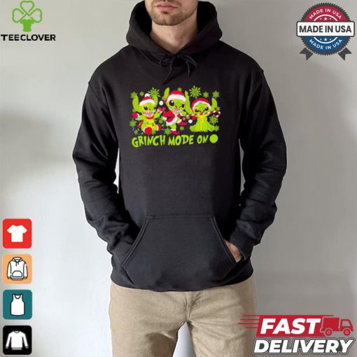 Grinch Mode On Christmas 2024 cute shirt
