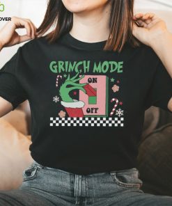 Grinch Mode On Off Retro Sweatshirt, Grinch Hoodie, Christmas Cute Xmas Tee, Grinch Sweat