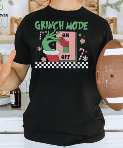 Grinch Mode On Off Retro Sweatshirt, Grinch Hoodie, Christmas Cute Xmas Tee, Grinch Sweat