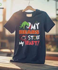 Grinch My Chicago Bears Stole My Heart Football T Shirt