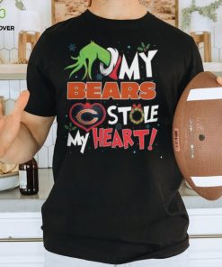 Grinch My Chicago Bears Stole My Heart Football T Shirt