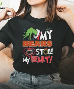 Grinch My Chicago Bears Stole My Heart Football T Shirt