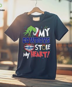 Grinch My Dallas Cowboys Stole My Heart Football T Shirt