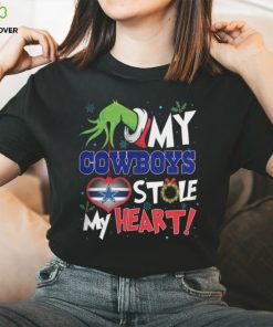 Grinch My Dallas Cowboys Stole My Heart Football T Shirt