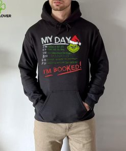 Grinch My Day Im Booked Printed Shirt