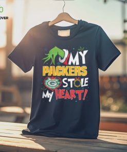 Grinch My Green Bay Packers Stole My Heart Football T Shirt