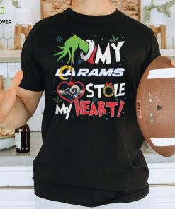 Grinch My Los Angeles Rams Stole My Heart Football T Shirt