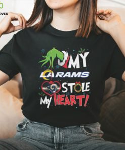 Grinch My Los Angeles Rams Stole My Heart Football T Shirt