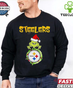 Grinch My Steelers Stole My Heart Christmas shirt