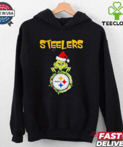 Grinch My Steelers Stole My Heart Christmas shirt