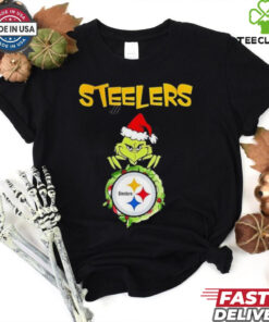 Grinch My Steelers Stole My Heart Christmas shirt