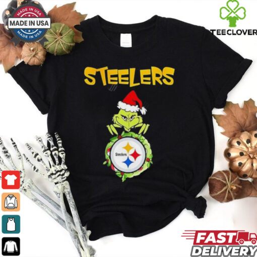 Grinch My Steelers Stole My Heart Christmas shirt