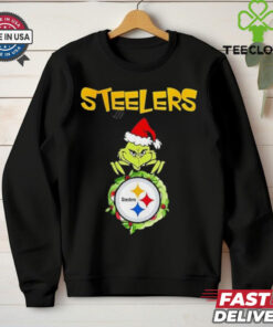 Grinch My Steelers Stole My Heart Christmas shirt