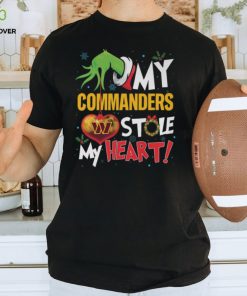 Grinch My Washington D.C Stole My Heart Football T Shirt