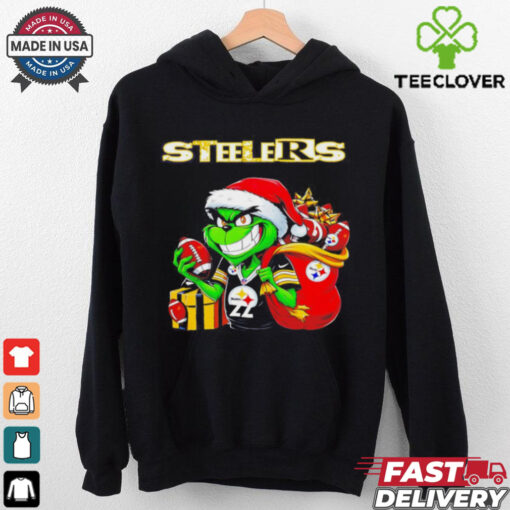 Grinch Najee Harris Christmas gift fan Pittsburgh Steelers shirt