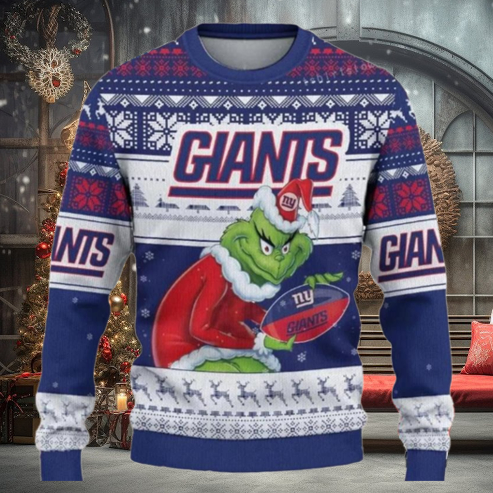 Ny giants shop ugly christmas sweater