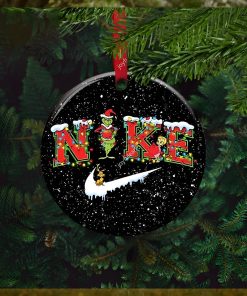 Grinch Nike Brand Christmas Tree Decorations Ornament