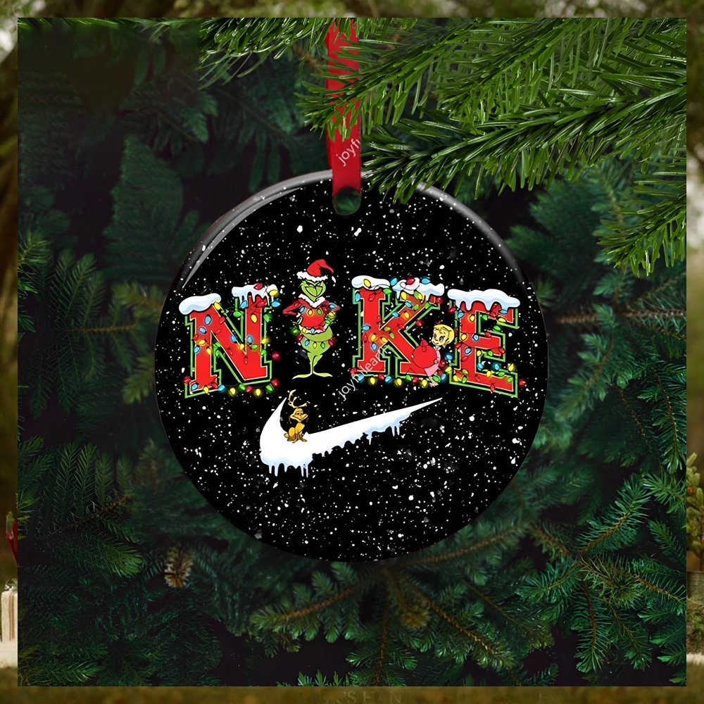 Grinch Nike Brand Christmas Tree Decorations Ornament Grinch Nike Brand Christmas Tree Decorations Ornament